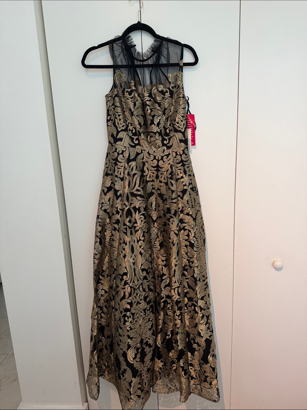Black and Gold Formal Gown